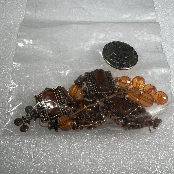 Beautiful Vintage Crafting Beads BROKEN Bracelet New in Pack Repurpose Reuse - Picture 5 of 8